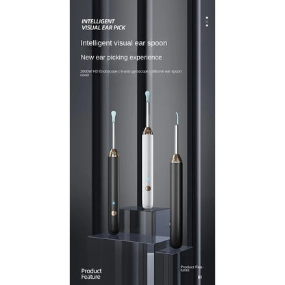 Cleavia™ Smart Ear Cleaner with HD Camera – Wireless Otoscope for Safe & Easy Care