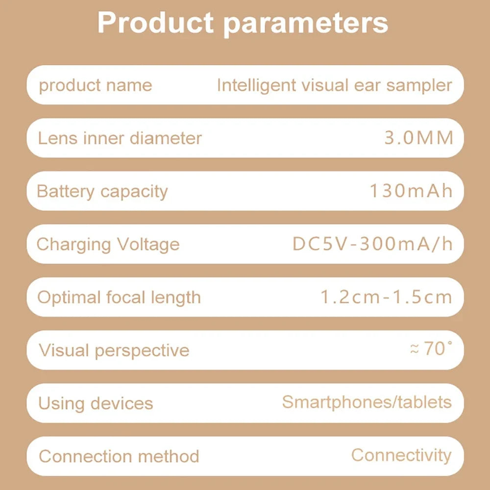 Cleavia™ Smart Ear Cleaner with HD Camera – Wireless Otoscope for Safe & Easy Care