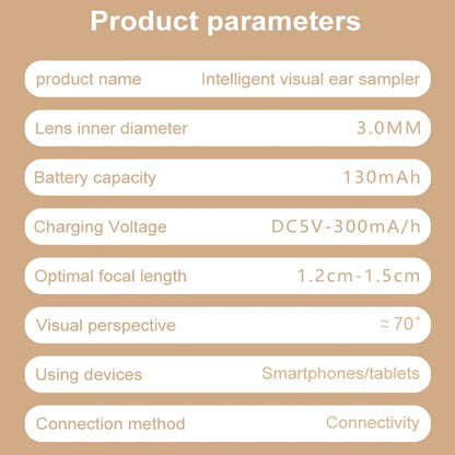 Cleavia™ Smart Ear Cleaner with HD Camera – Wireless Otoscope for Safe & Easy Care