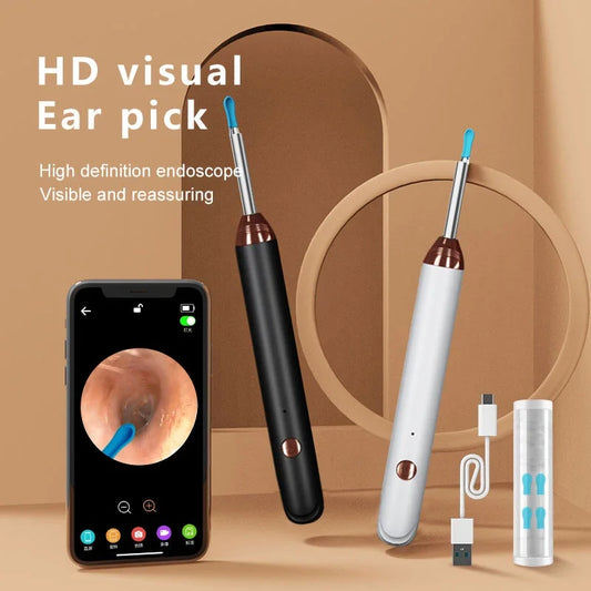 Cleavia™ Smart Ear Cleaner with HD Camera – Wireless Otoscope for Safe & Easy Care