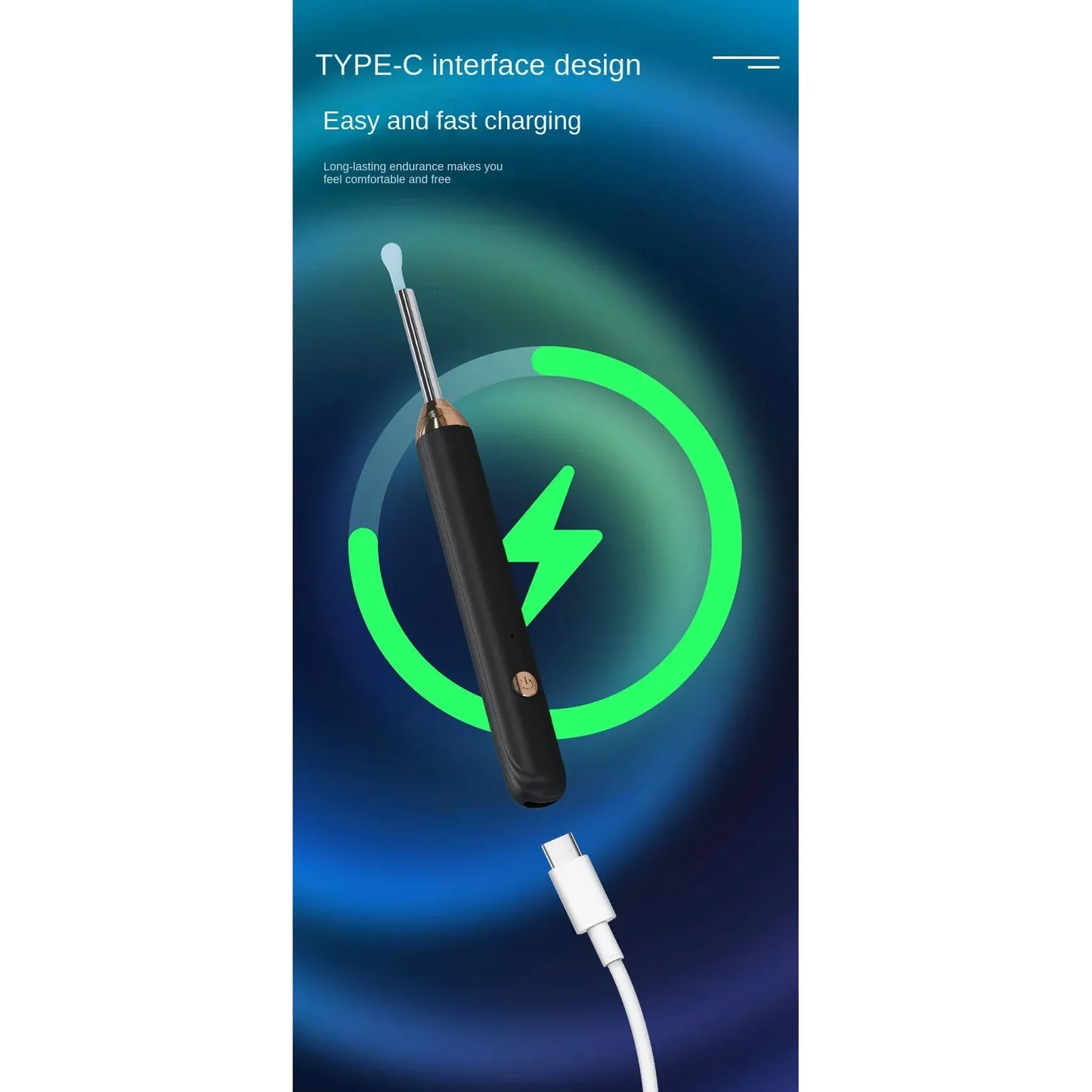 Cleavia™ Smart Ear Cleaner with HD Camera – Wireless Otoscope for Safe & Easy Care