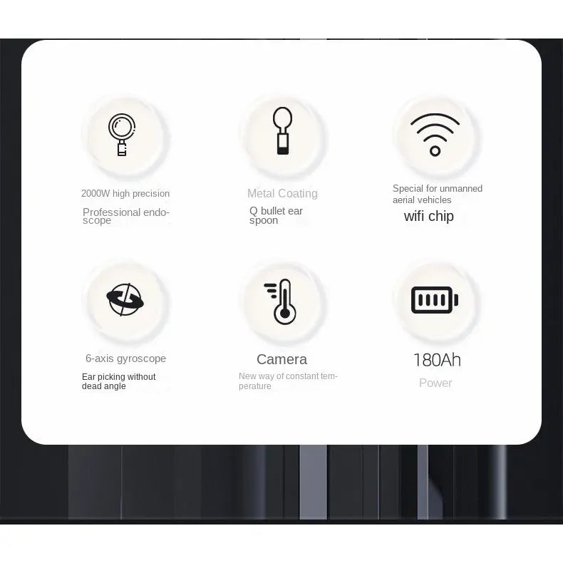 Cleavia™ Smart Ear Cleaner with HD Camera – Wireless Otoscope for Safe & Easy Care