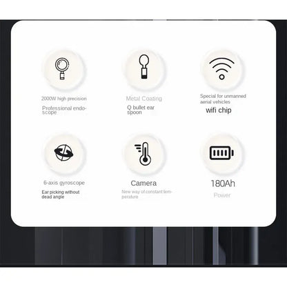 Cleavia™ Smart Ear Cleaner with HD Camera – Wireless Otoscope for Safe & Easy Care