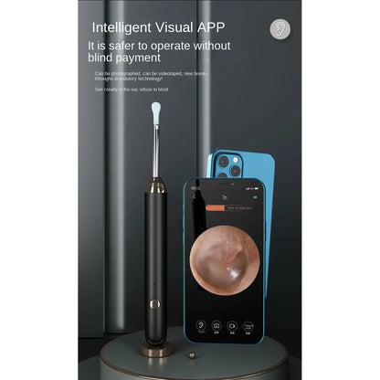 Cleavia™ Smart Ear Cleaner with HD Camera – Wireless Otoscope for Safe & Easy Care